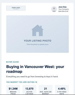 Buyer Guides email template: Corporate