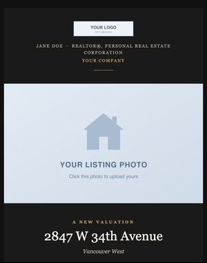 Price Reduction email template: Luxury Showcase